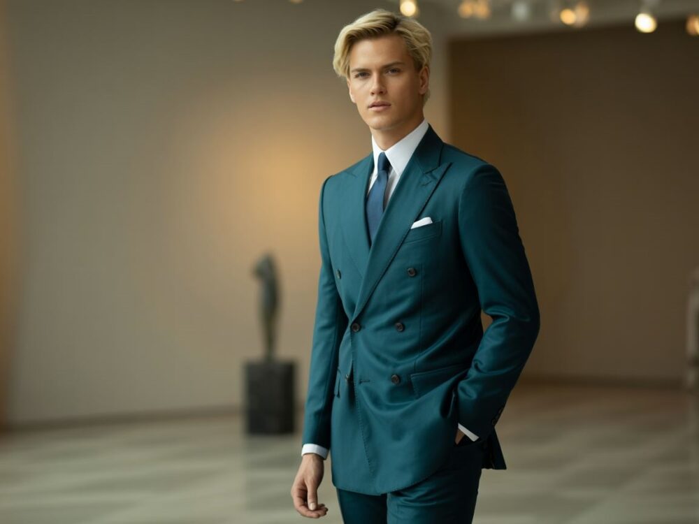 elegancka kobieta z szalikiem