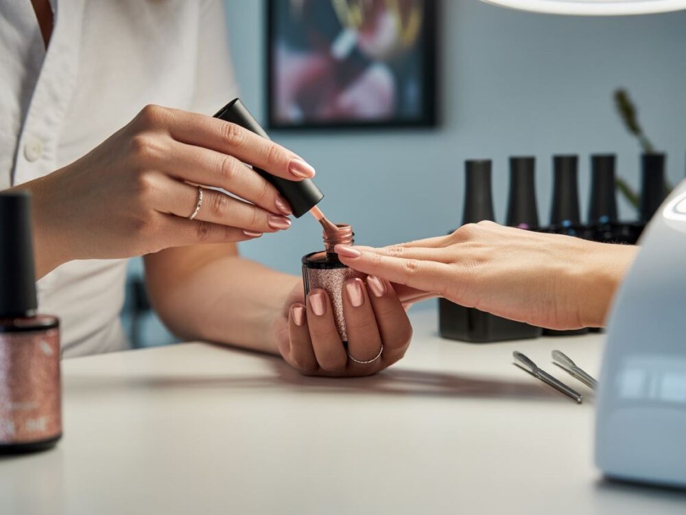 hybrydowy manicure krok po kroku