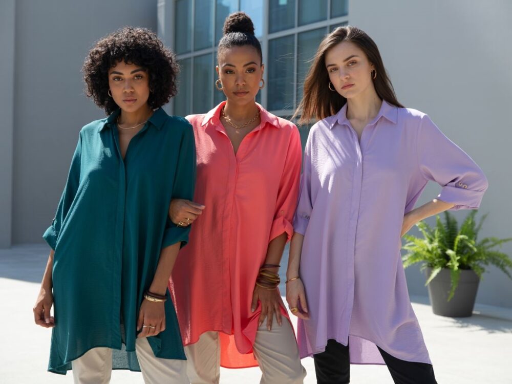 nowoczesna tunika letnia