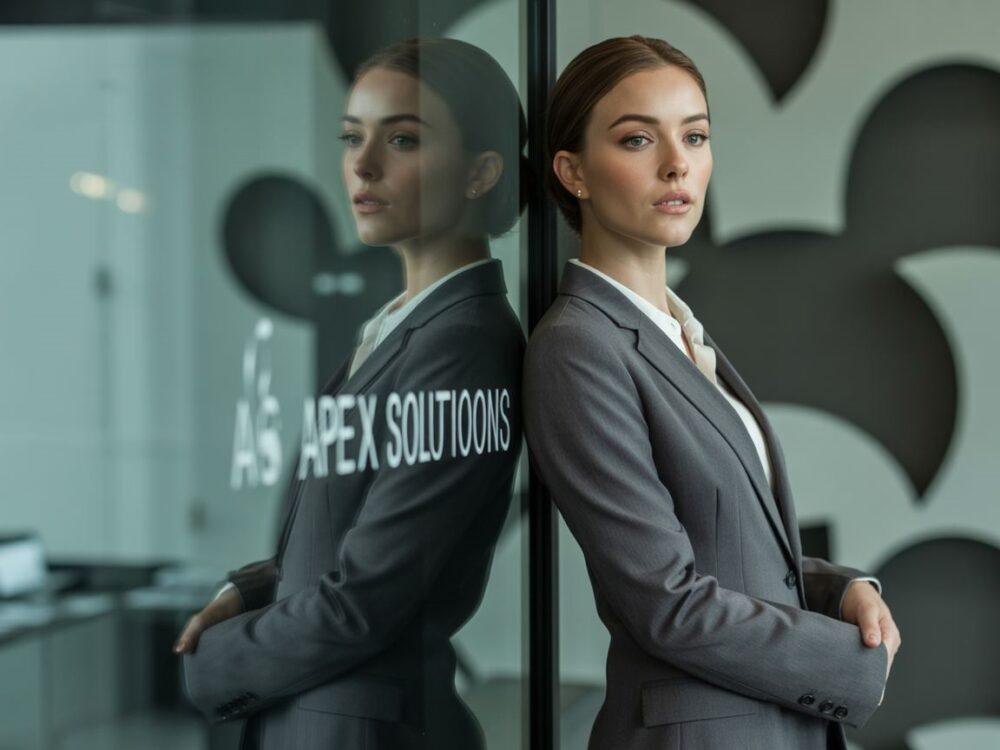 nowoczesny strój biznesowy