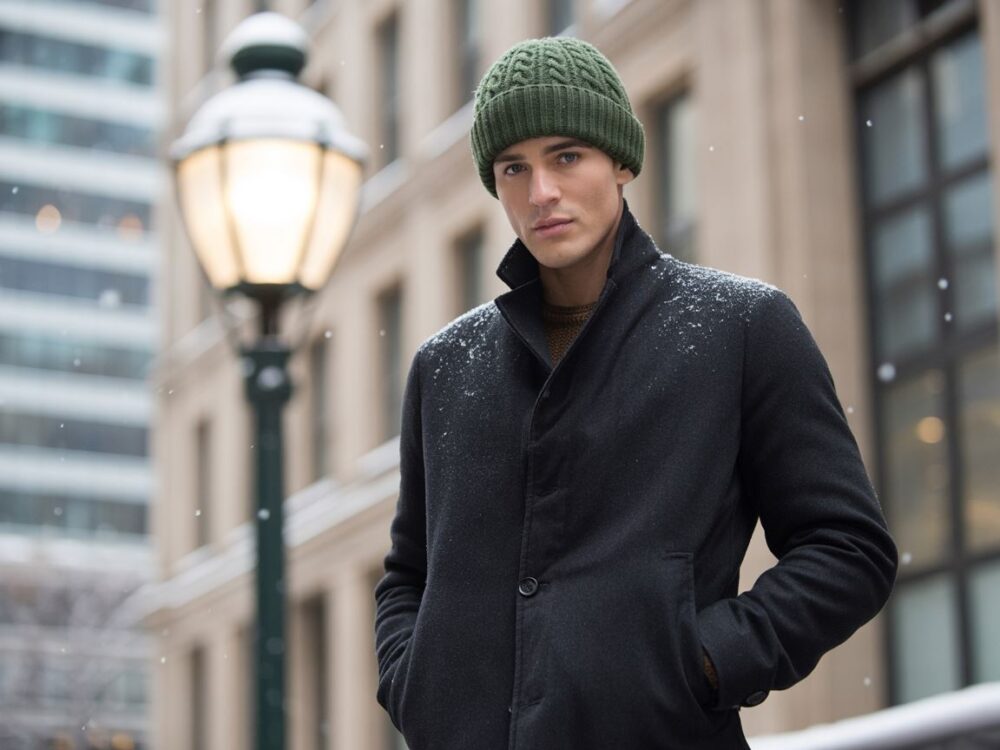 stylowa czapka dla mężczyzn