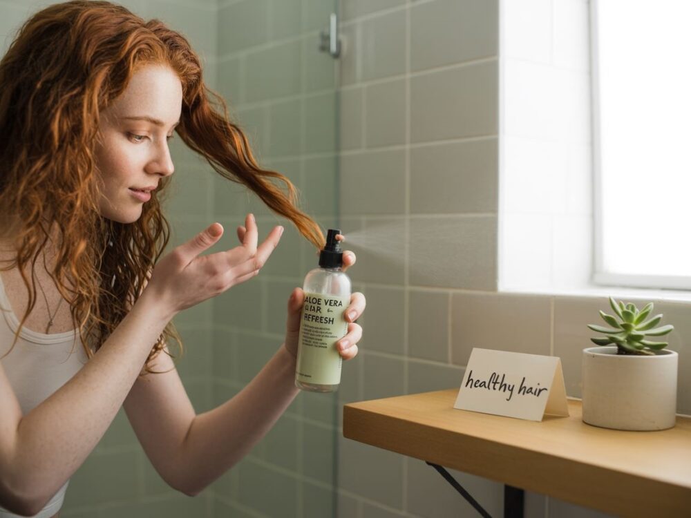 żel aloesowy i spray cukrowy